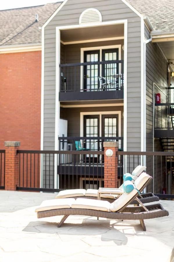 Stylish Downtown Nashville 3 Beds, 1 Bedroom With Private Patio, Parking Exterior foto